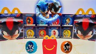 McDonald’s Sonic The Hedgehog 3 Movie Happy Meal | Got All Of Them