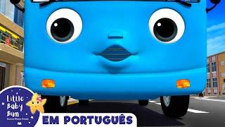 As MELHORES canções de veículos | Rodas do Ônibus - Parte 15 | Little Baby Bum em Português