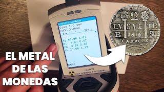 Hago ANÁLISIS  XRF a monedas de plata | Cómo saber la composición de una moneda