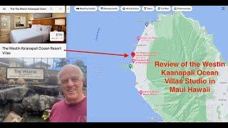 Review of Westin Kaanapali North Studio in Lahaina Maui Hawaii