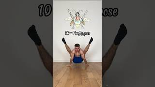 How many of these 10 yoga animal poses can you do ? ️ #amazing #workout #training #gym #flexibility