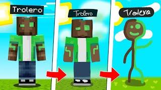 MINECRAFT pero CADA VEZ SE VE PEOR  MINECRAFT ALEATORIO