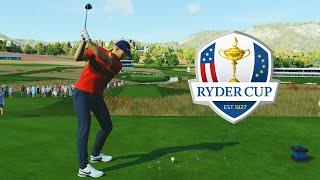 RYDER CUP MATCH - Singles Match vs P-Dawg | PGA TOUR 2K23 Gameplay