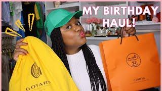 My Birthday Haul 2024 ~ Unbox With Me ! Dior , Prada , Hermes , Goyard & more