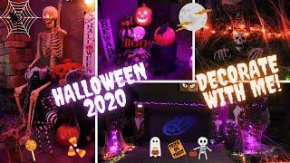 Halloween 2020 | Decorate With Me! | Spooky Outdoor Decor Ideas | Chez Tiffanie