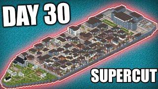 Can I Survive Being TRAPPED On A Massive Floating CITY | Project Zomboid Supercut