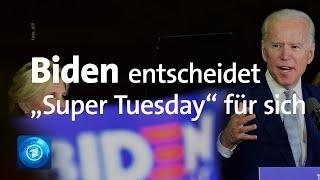 Vorwahlen der Demokraten: Biden vor Sanders am "Super Tuesday"