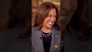 Vice Pres. #Harris reacts to Maya Rudolph's impression of her on #SaturdayNightLive. #theview