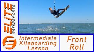 Intermediate Kiteboarding Lesson- Front Roll