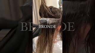 Valentine Hair Color Inspiration  | Perfectly Dyed Bronde Hair! WIGI Hair Extensions #shorts