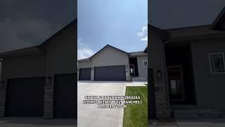 OMAHA & PAPILLION NEBRASKA LISTING | NEWLY BUILT RANCHES | PROPERTY TOUR #omaha #realestate