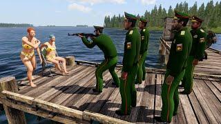 3 Hours Ago, Naked Ukrainian Girls Executed in Lake by Russian Commander