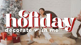 Christmas Decorate with Me! Holiday Makeover at Home