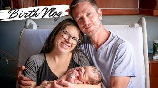 Labor & Delivery Birth Vlog // Positive Birth Story // Raw & Emotional