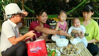 3 Days With Ly Thi Ngoan Harvest Agricultural Go Market Sell - The kind man who helped me