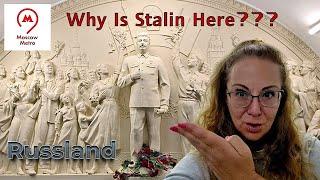 Moscow Metro Shocks   Stalin Controversy / Street Music /Stunning New Stations 