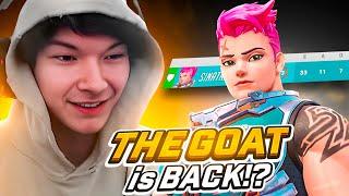 THE GOAT OF OVERWATCH IS BACK! (Zarya GAMEPLAY) | SEN Sinatraa