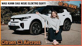 Citroen C3 Aircross (2025) Was kann das NEUE Elektro SUV ab 26.490€? Fahrbericht | Review | Test