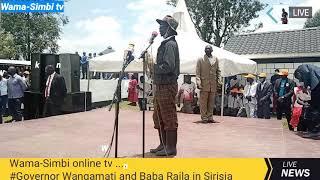 Wanyonyi Wa Kakai in Sirisia with Raila, Wangamati,Oparanya and Atwoli.