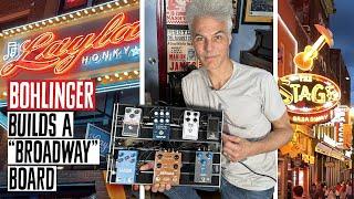 Bohlinger Builds Simple Pedalboard for Nashville and Demos it Downtown at Layla’s on Broadway