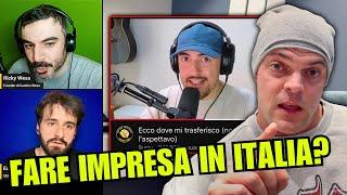 Le tasse di Surry e Danny Lazzarin: fare impresa in Italia?