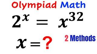 Can you solve for X value? | (Two Methods) | #math #maths