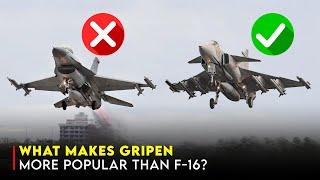 JAS 39 Gripen vs. F-16: Can It Overtake the F-16's Global Dominance?