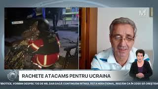 Atac masiv al rachetelor și dronelor // Discutăm cu Sandu Valentin Mateiu, comandor în rezervă