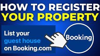 How To Register Your Property in Booking.com (2025)