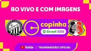 JOGO COMPLETO: OPERÁRIO (PR) X SANTA CRUZ (PE) | RODADA 2 | COPINHA SICREDI 2025