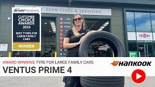 Why The Hankook Ventus Prime4 Is An AWARD WINNING Tyre For Large Family Cars | DriverReviews 2023