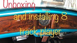 Installing a vintage “new” 8track player in my classic mini.