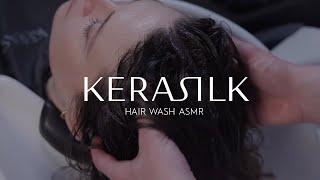 ASMR Relaxing Hair Wash Day Routine | KERASILK