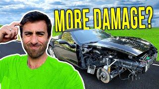 REBUILDING A WRECKED CORVETTE C7 STINGRAY THAT INSURANCE TOTALED | Part 3