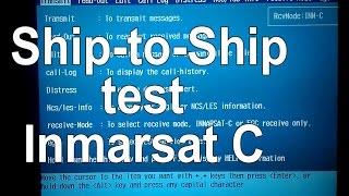 How to do ship to ship test Inmarsat C? | KARINA RYADOVICH 