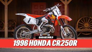 Racer X Films: 1996 McGrath Themed Honda CR250R Garage Build Project Bike