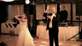 Best Surprise First Dance Ever - Janet and Matt's First Dance - Funny Wedding Dance