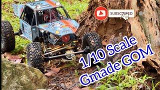 1/10 Scale RC Rock Crawler Gmade GOM 4x4 Offroad Solo Trail RC Crawler Extreme