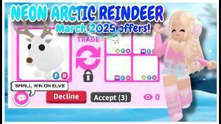 Trading NEON ARCTIC REINDEER in Adopt Me! Has The Value Decreased!?!