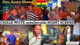 CHALE WOTE NIGHT: DIASPORAS Living IT UP IN GHANA | Unbelievable night life in Ghana