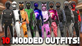 How To Get 10 GTA 5 Modded Outfits All In 1 Video!