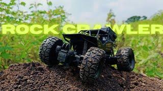 RC Rock Crawler Offroading Car with Metal Body Unboxing and Test Drive || THE CRAZY UNBOXER