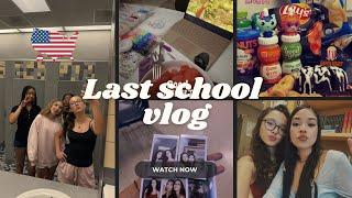 Last week of the school  