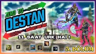 ZERO TO DESTAN | 11 SAAT URK HAİ FARMI | 1 SAAT DERU | 1 SAAT ORC WARRİOR FARM ! #knightonline