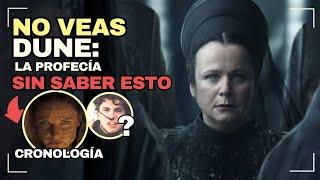 TODO lo que debes saber antes de ver Dune: La Profecía | Cronología | Libro | #dune #series