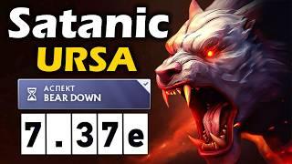 Сатаник на Урсе, Внезапно - СИЛЬНЫЙ ГЕРОЙ??? - Satanic Ursa 7.37 ДОТА 2