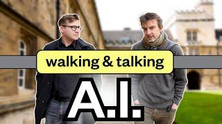 Walking around Wadham College, talking about AI (Machine Learning Street Talk)