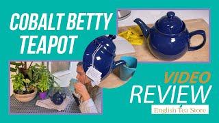 Cobalt Betty Teapot Review Video | English Tea Store