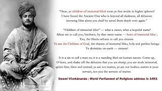 Children of Immortal Bliss and Swami Vivekananda