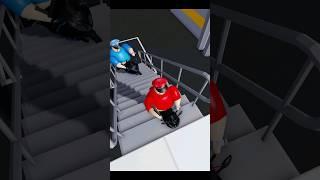 motorbike barry's prison escape  #shorts #roblox Roblox Obby